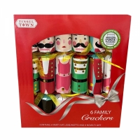 Pachet cadou pentru familie, 6 Crackers cu spargator de nuci, RMS 1351187-OMULET